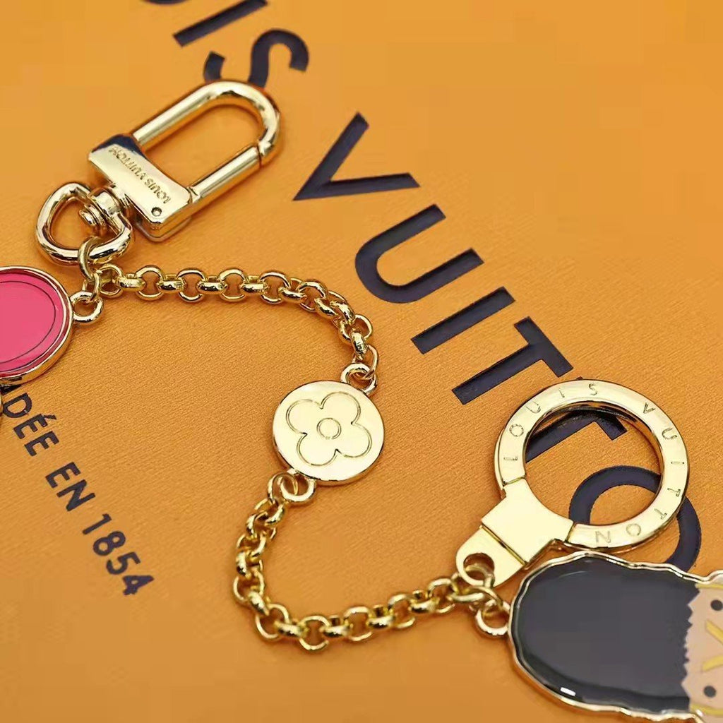 Louis Vuitton BFF Gaston and Vivienne Bag Charm And Key Holder