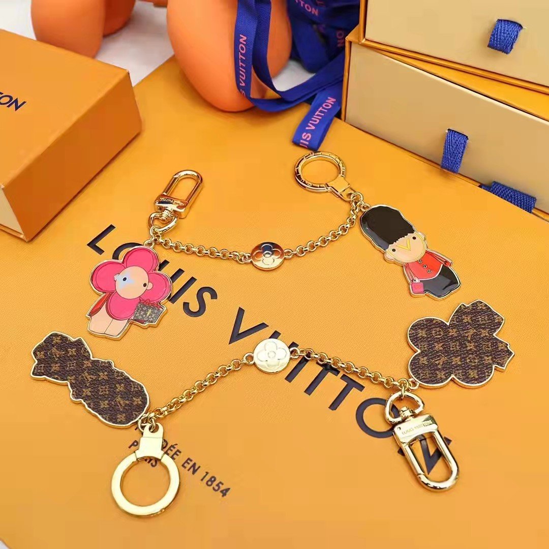 Louis Vuitton BFF Gaston and Vivienne Bag Charm And Key Holder