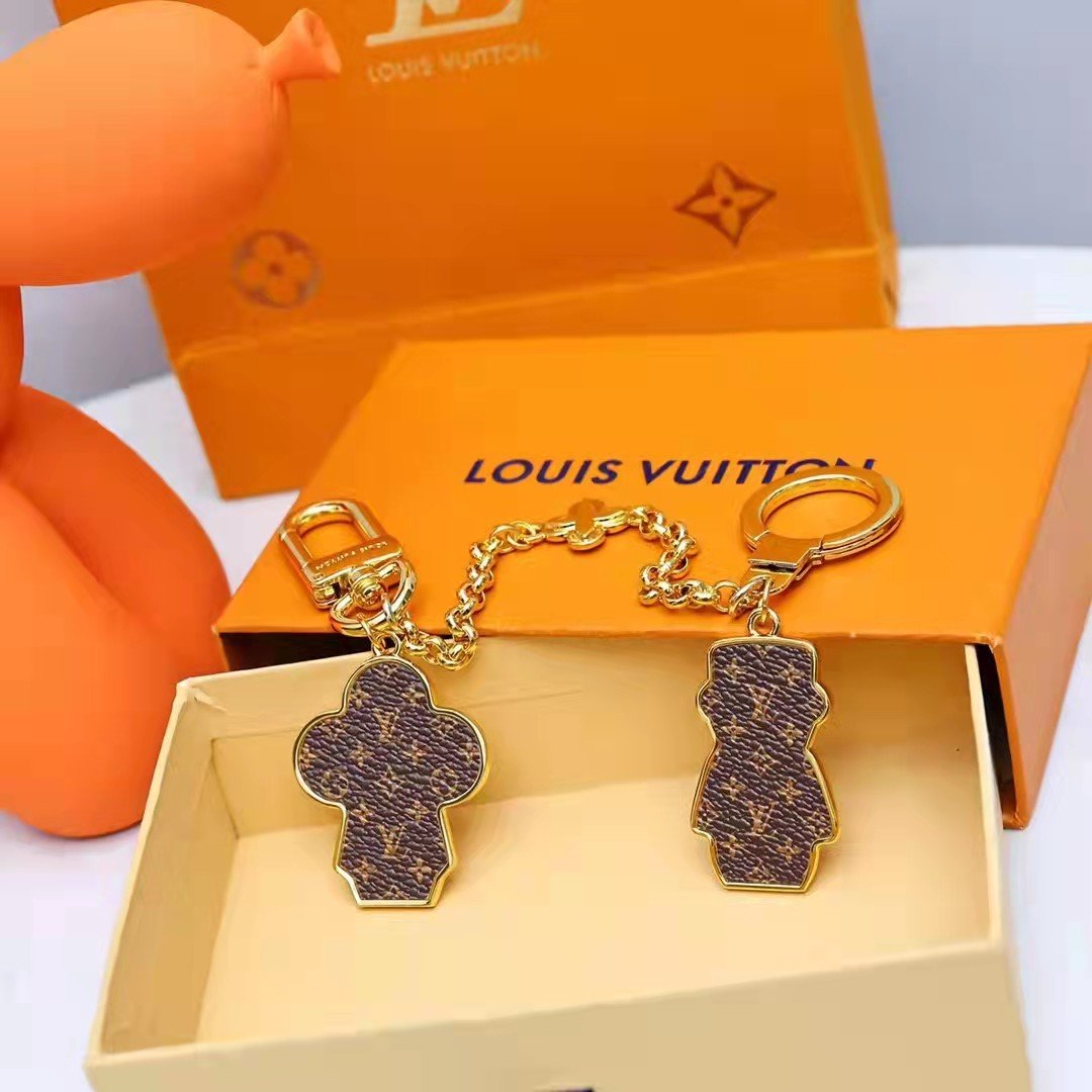 Louis Vuitton Gaston & Vivienne Best Friend Chain Bag Charm And Key Holder