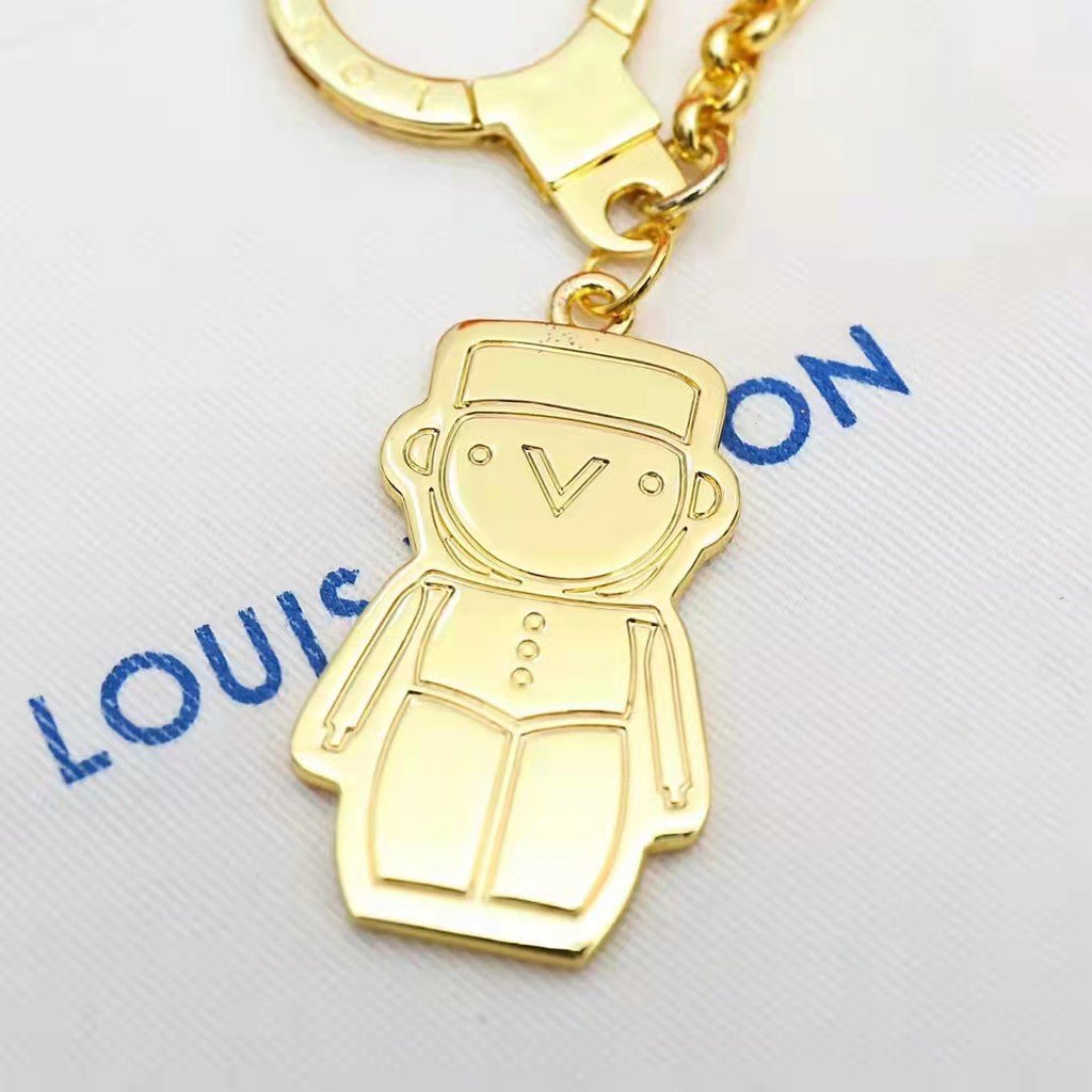 Louis Vuitton Gaston & Vivienne Best Friend Chain Bag Charm And Key Holder