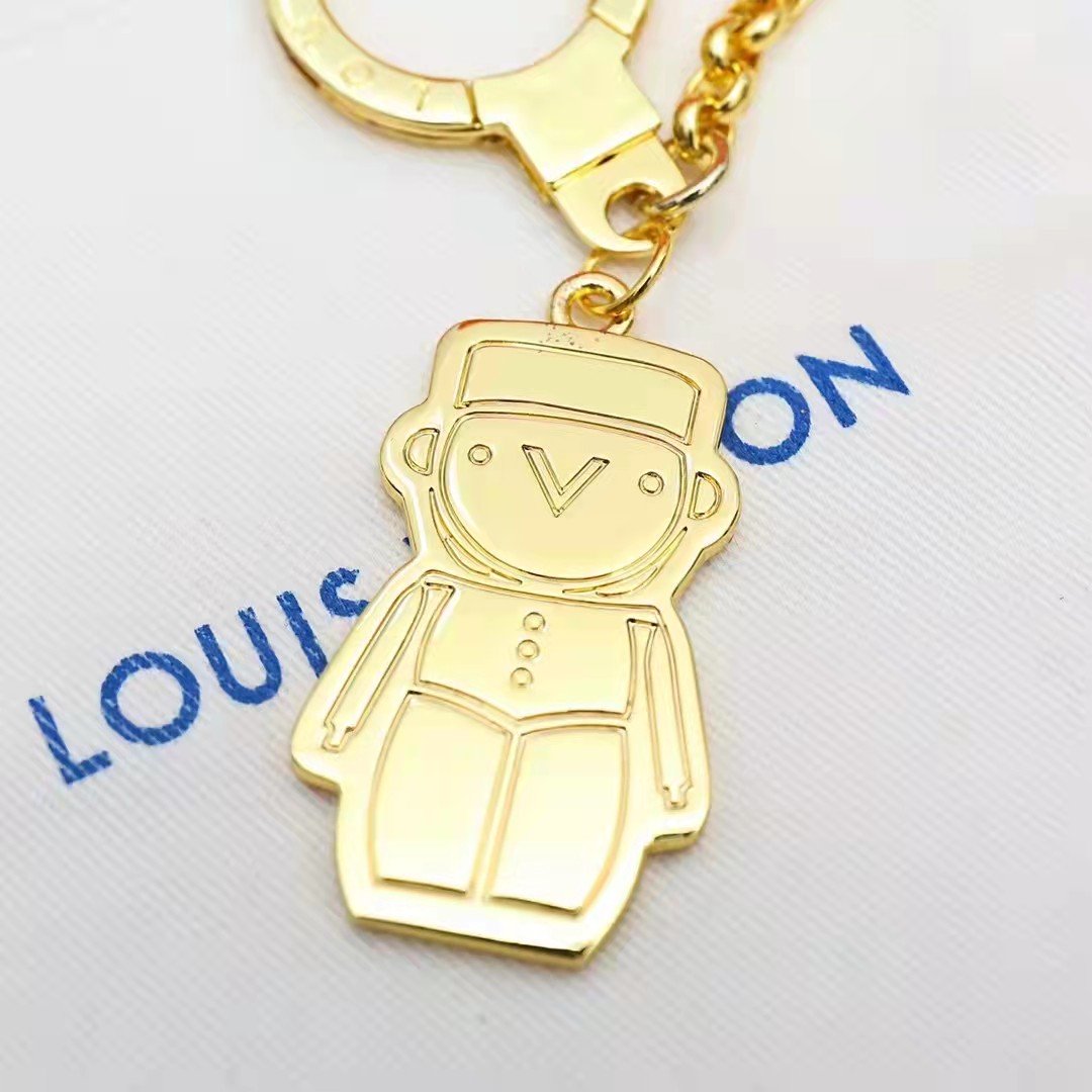 Louis Vuitton Gaston & Vivienne Best Friend Chain Bag Charm And Key Holder