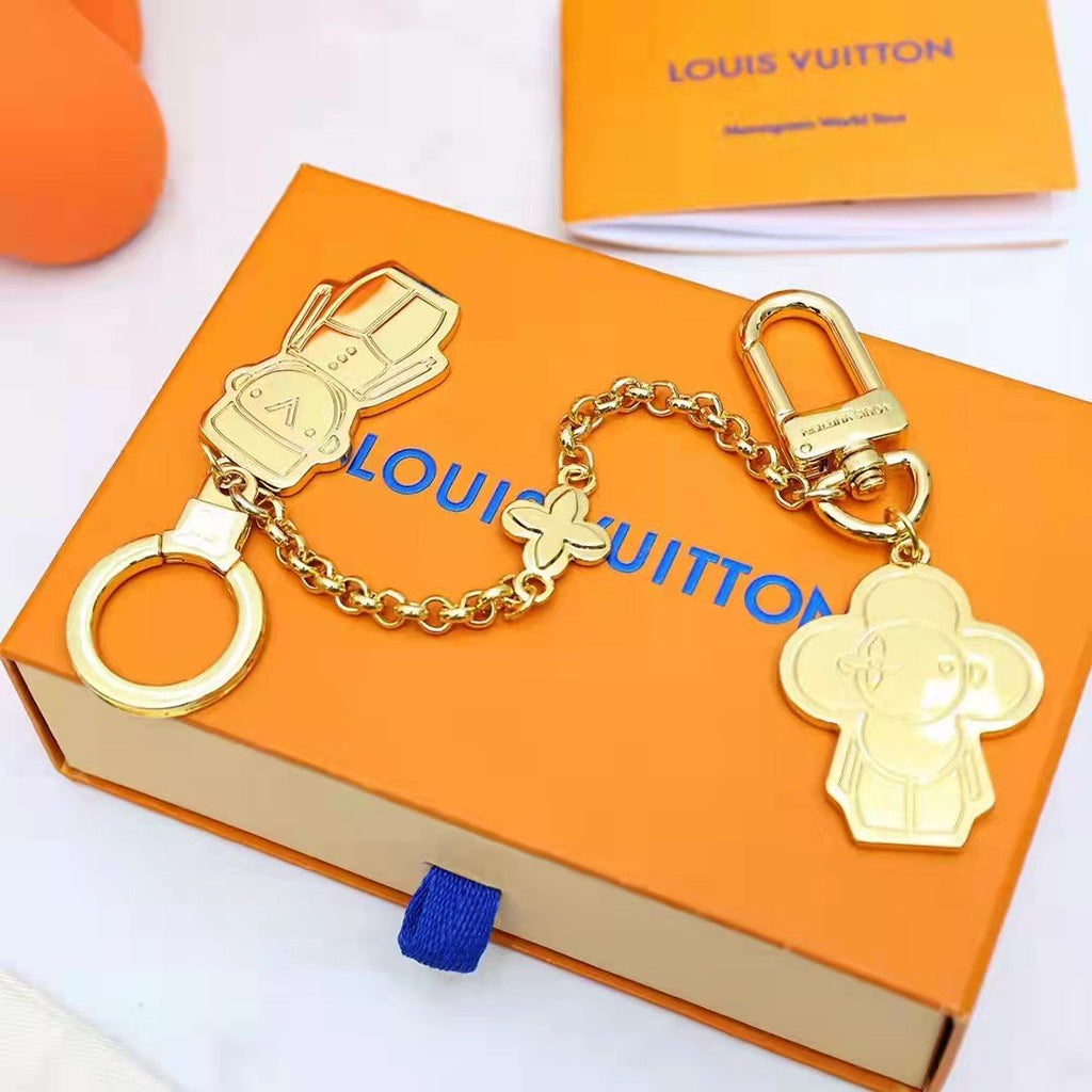 Louis Vuitton Gaston & Vivienne Best Friend Chain Bag Charm And Key Holder