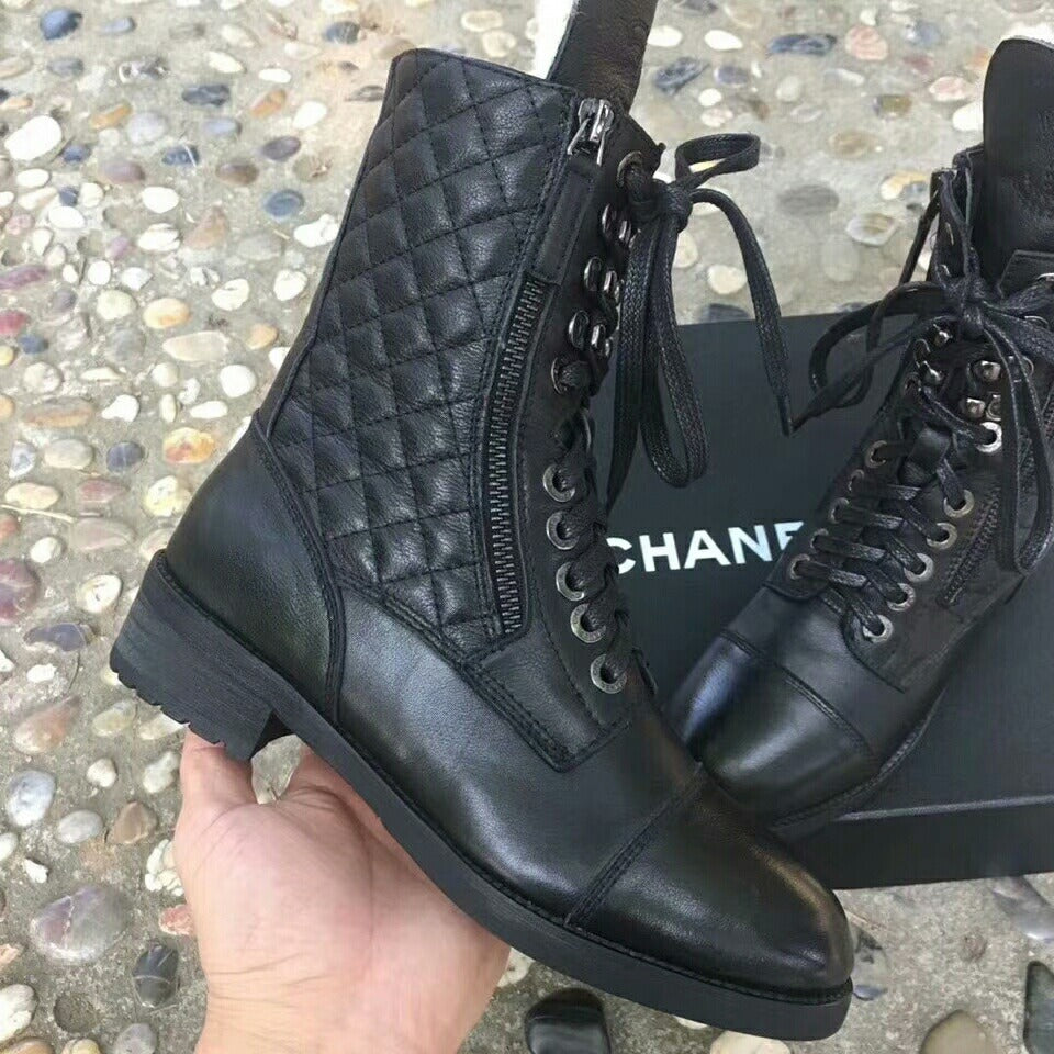 Chanel Ankle Boots Black