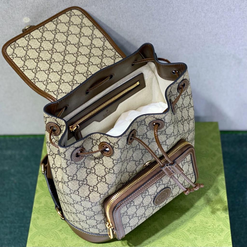 Gucci Backpack Web Beige 27cm