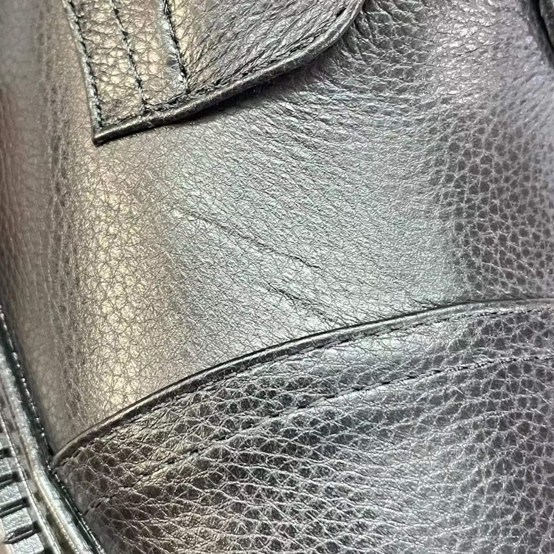 Chanel Pearl Embellished Ankle Boots Calfskin Leather Fall/Winter Collection Black