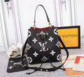 Louis Vuitton NeoNoe Bag 26cm Oversized Monogram Cowhide Leather Canvas Fall/Winter Collection M56889 Noir