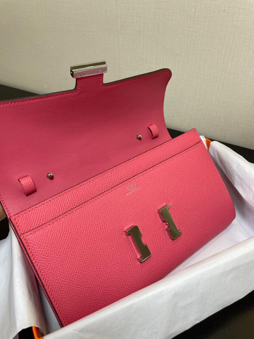 Hermes Constance Togo 21cm Pink