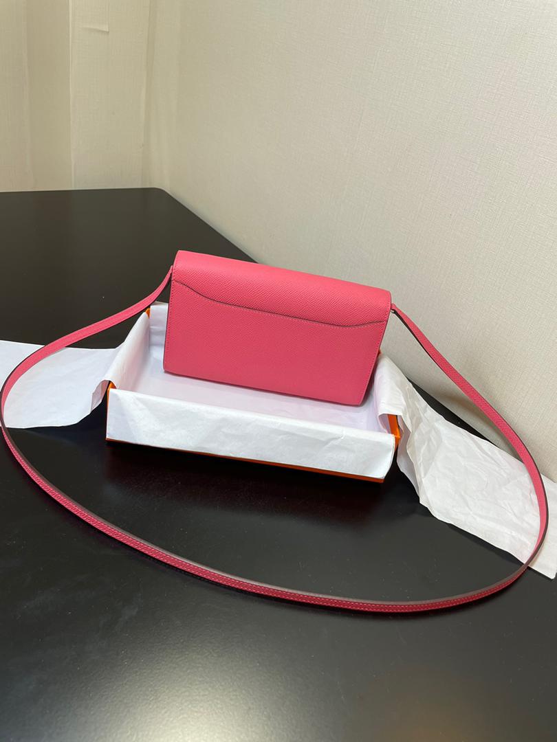 Hermes Constance Togo 21cm Pink