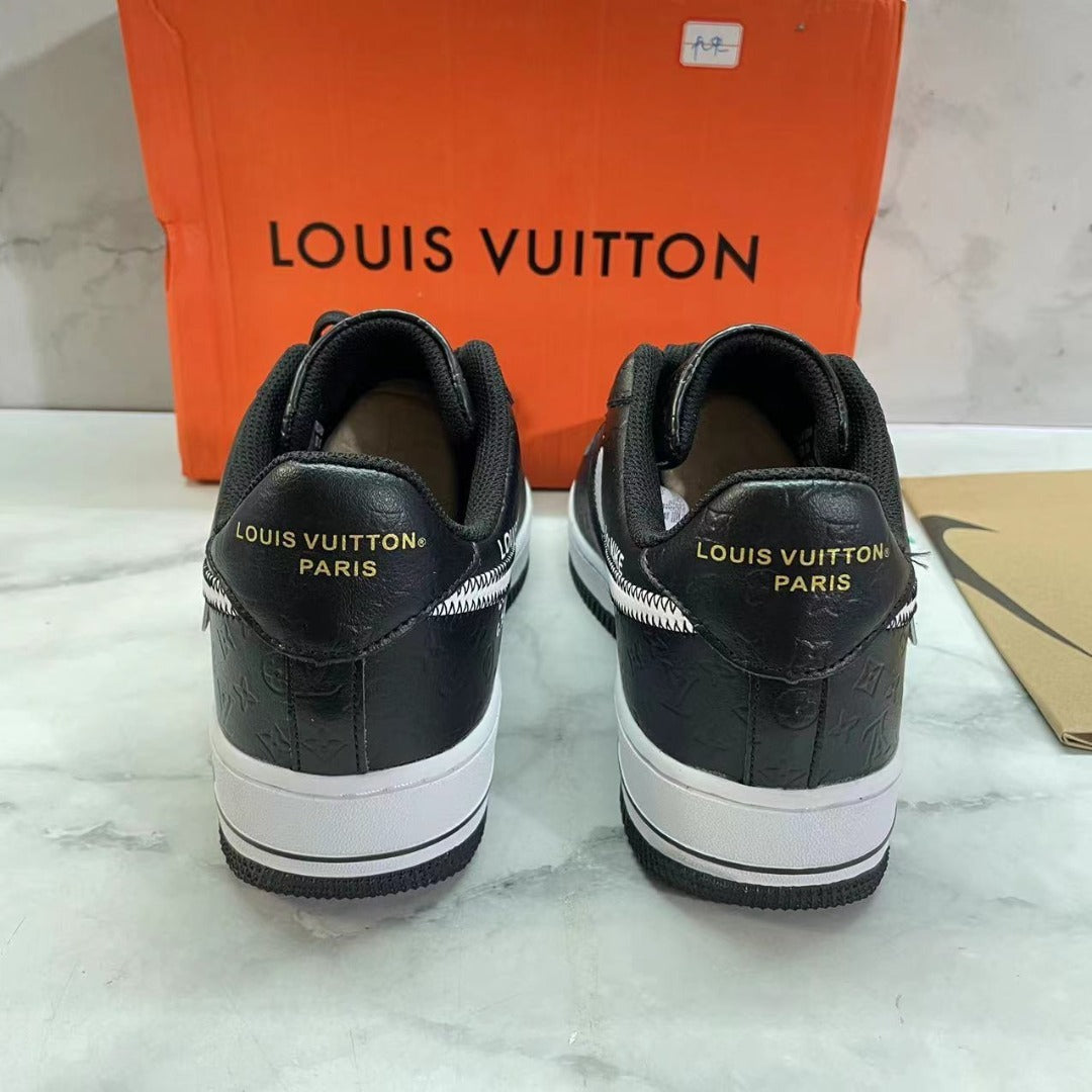 Louis Vuitton x Off-White x Nike Air Force 1 Black