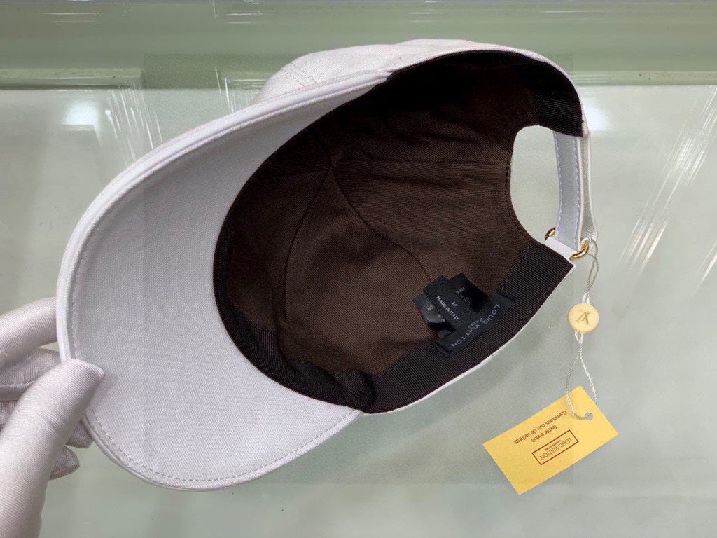 Louis Vuitton Get Ready Supreme Cap White