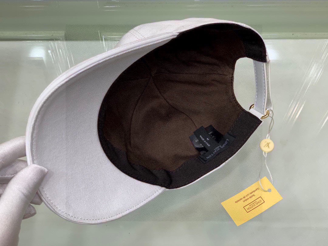 Louis Vuitton Get Ready Supreme Cap White