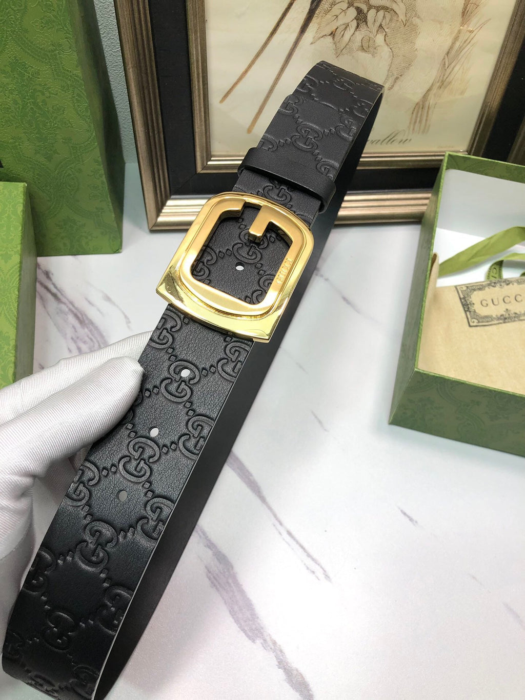Gucci Marmont Reversible Belt