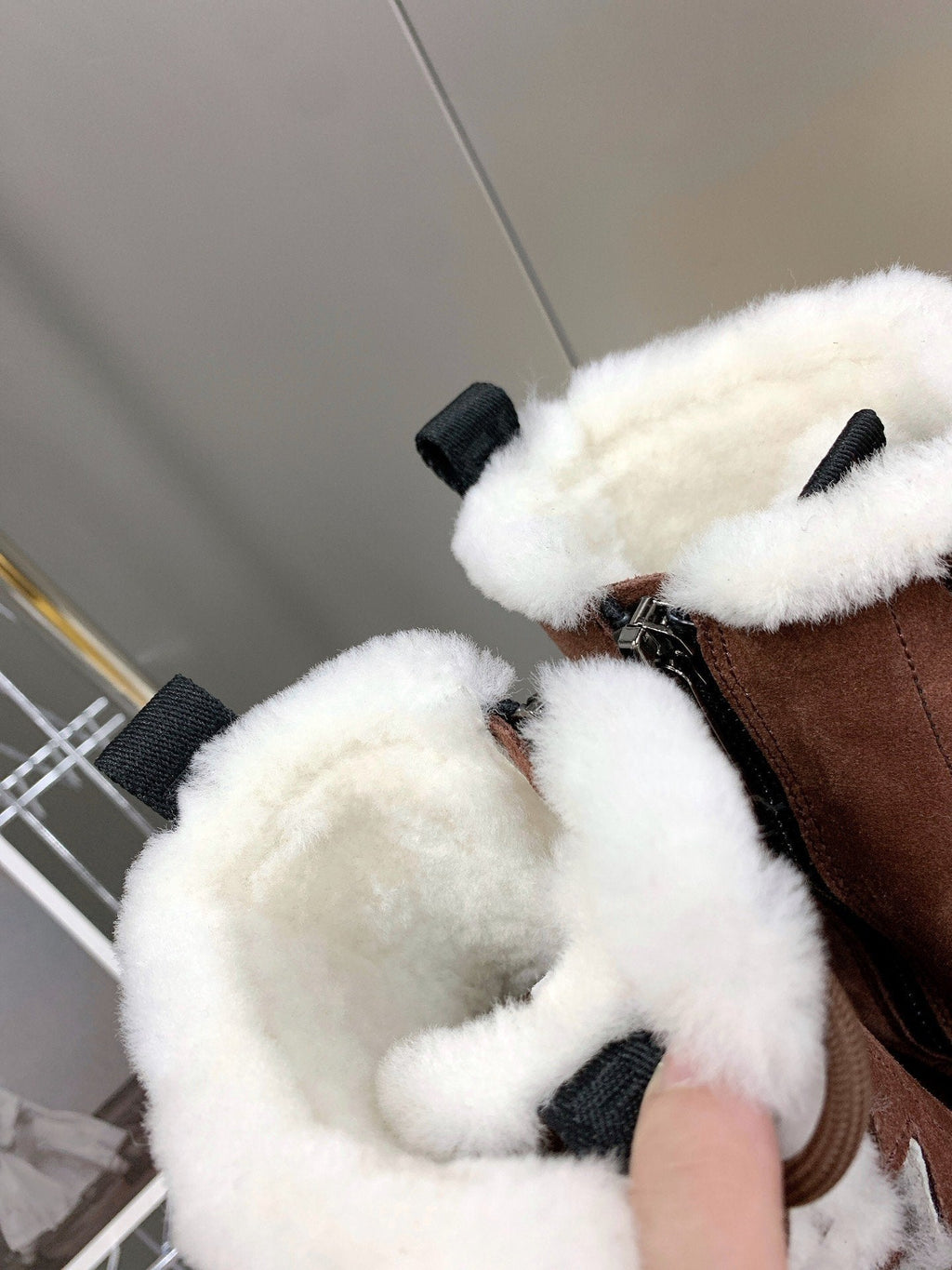 Fendi Signature Boots Brown