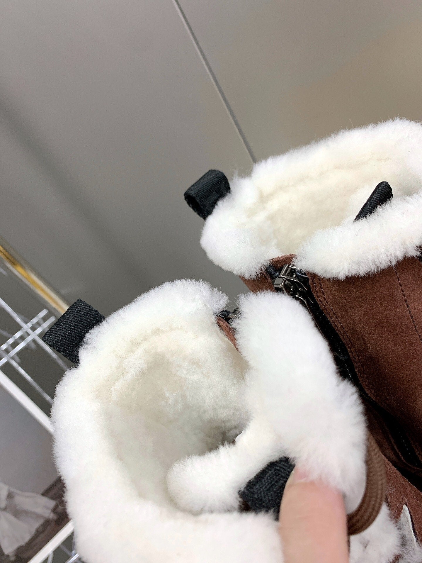 Fendi Signature Boots Brown