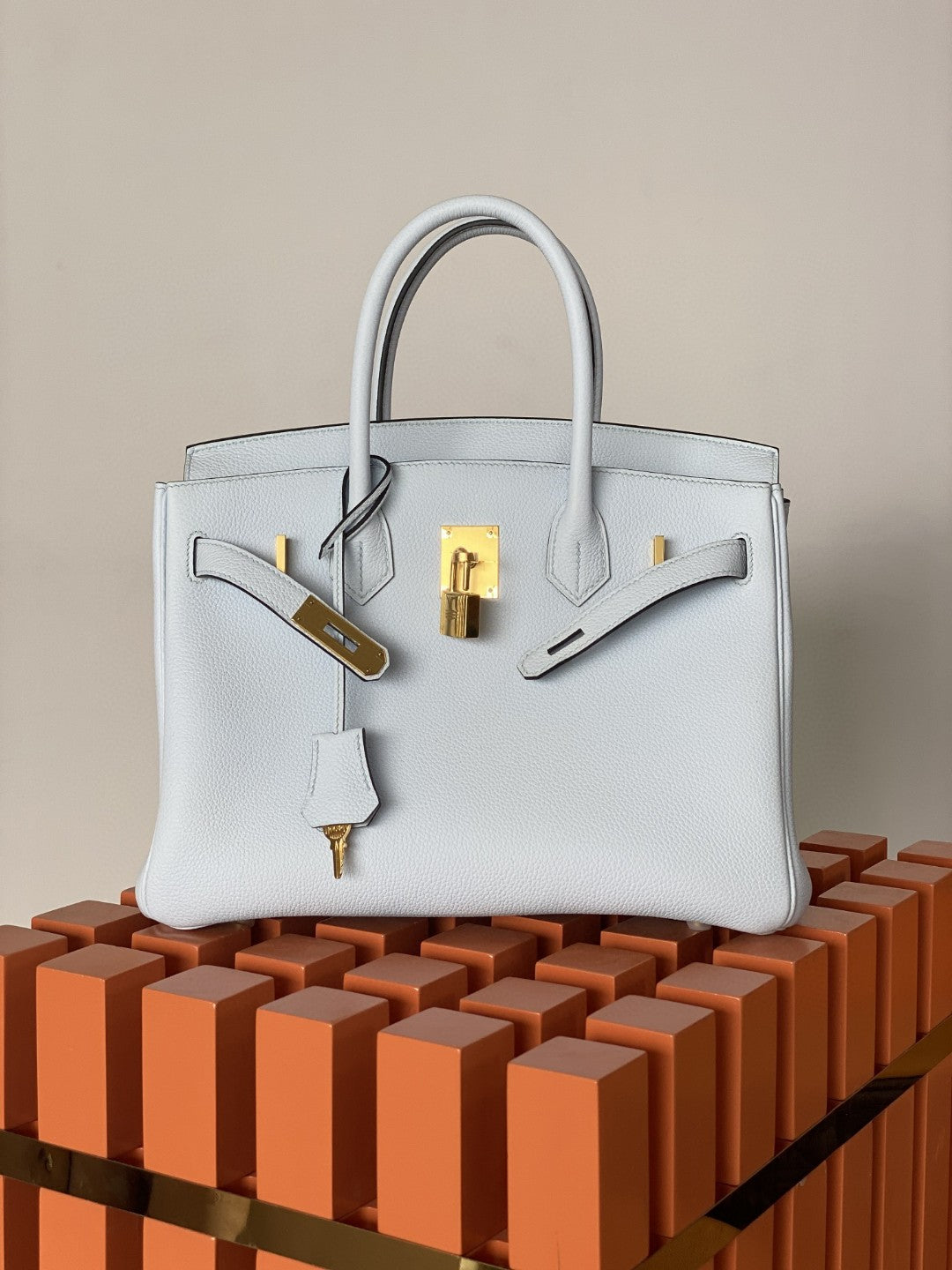 Hermes Birkin 30 Nata Swift Gold Hardware