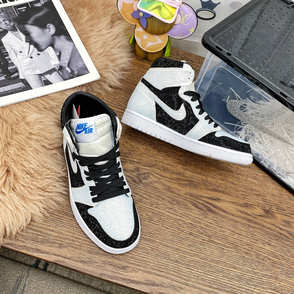 Nike Louis Vuitton High Top Beaded Women