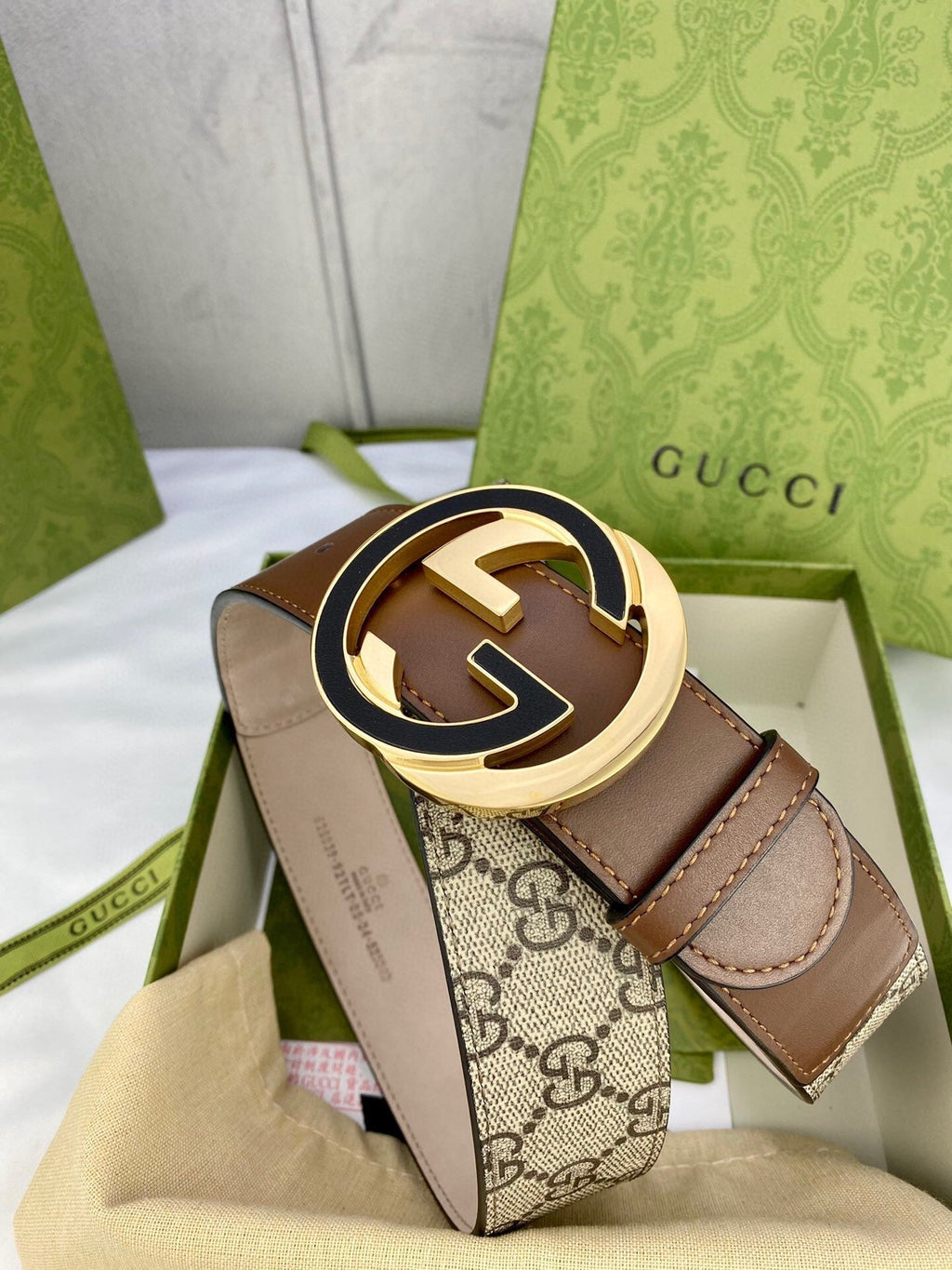 Gucci Marmont Reversible Belt