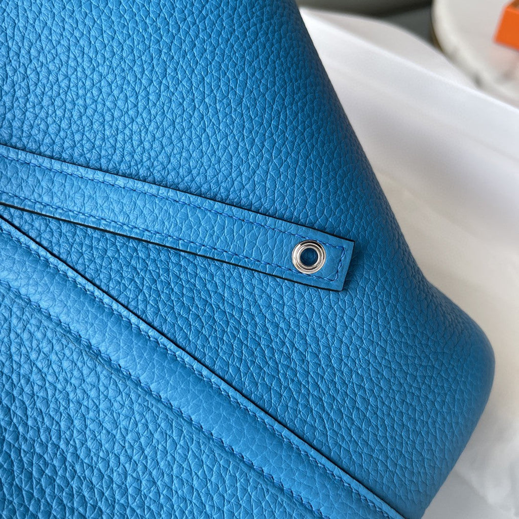 Hermes Picotin Lock 18 Bag Blue