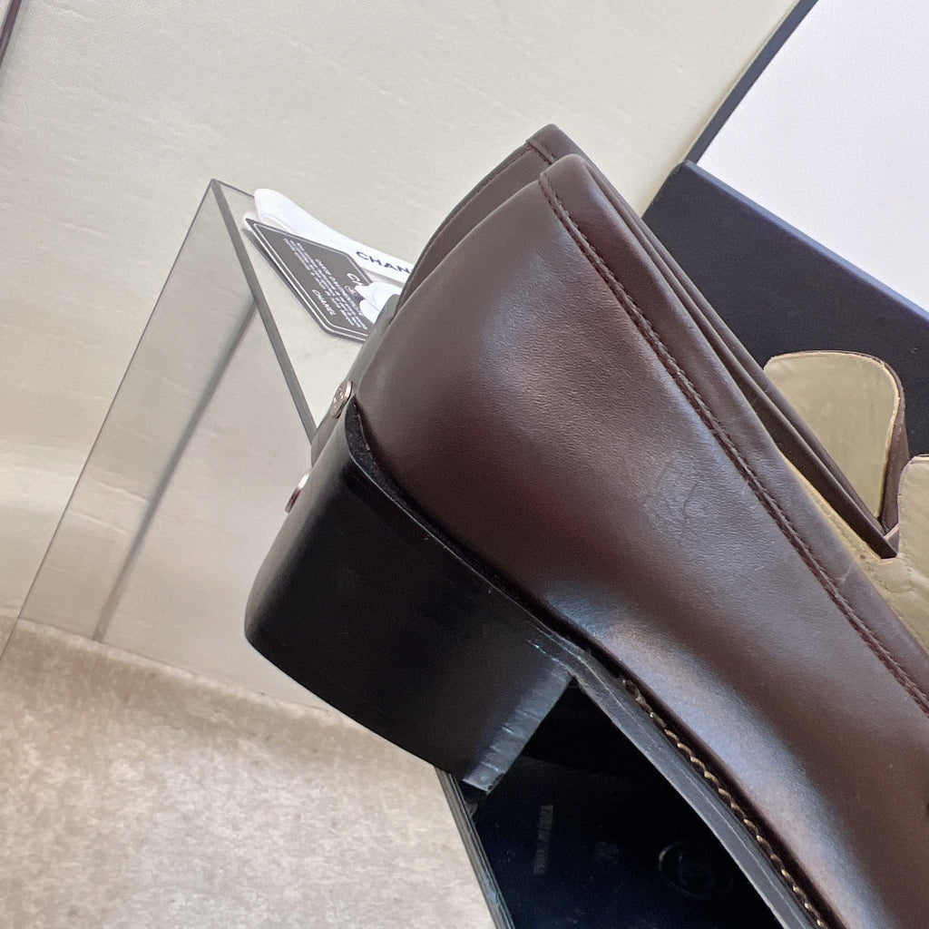 Chanel Loafers Brown