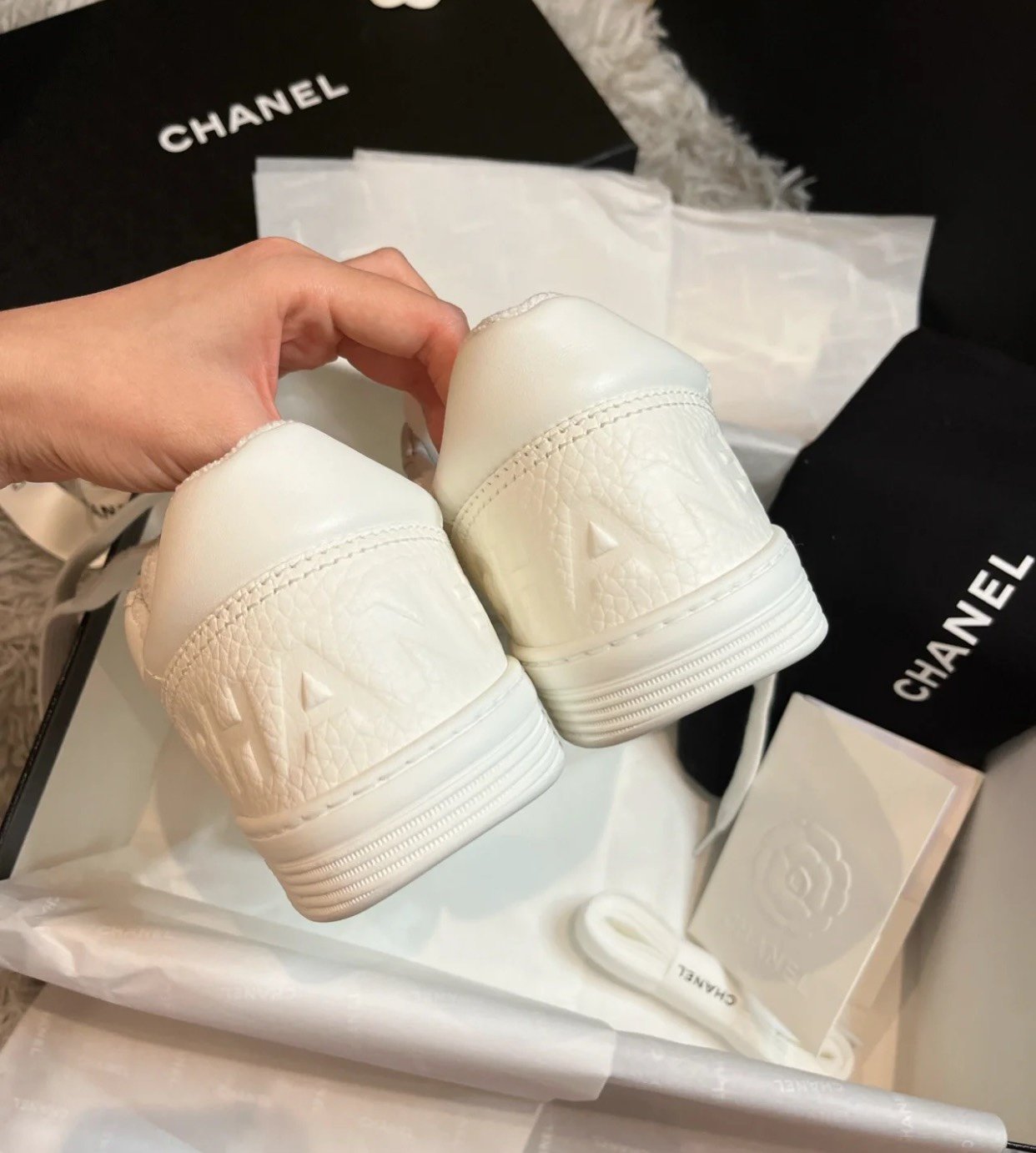 Chanel Trainers Sneakers White