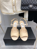 Chanel Open Shoes Beige