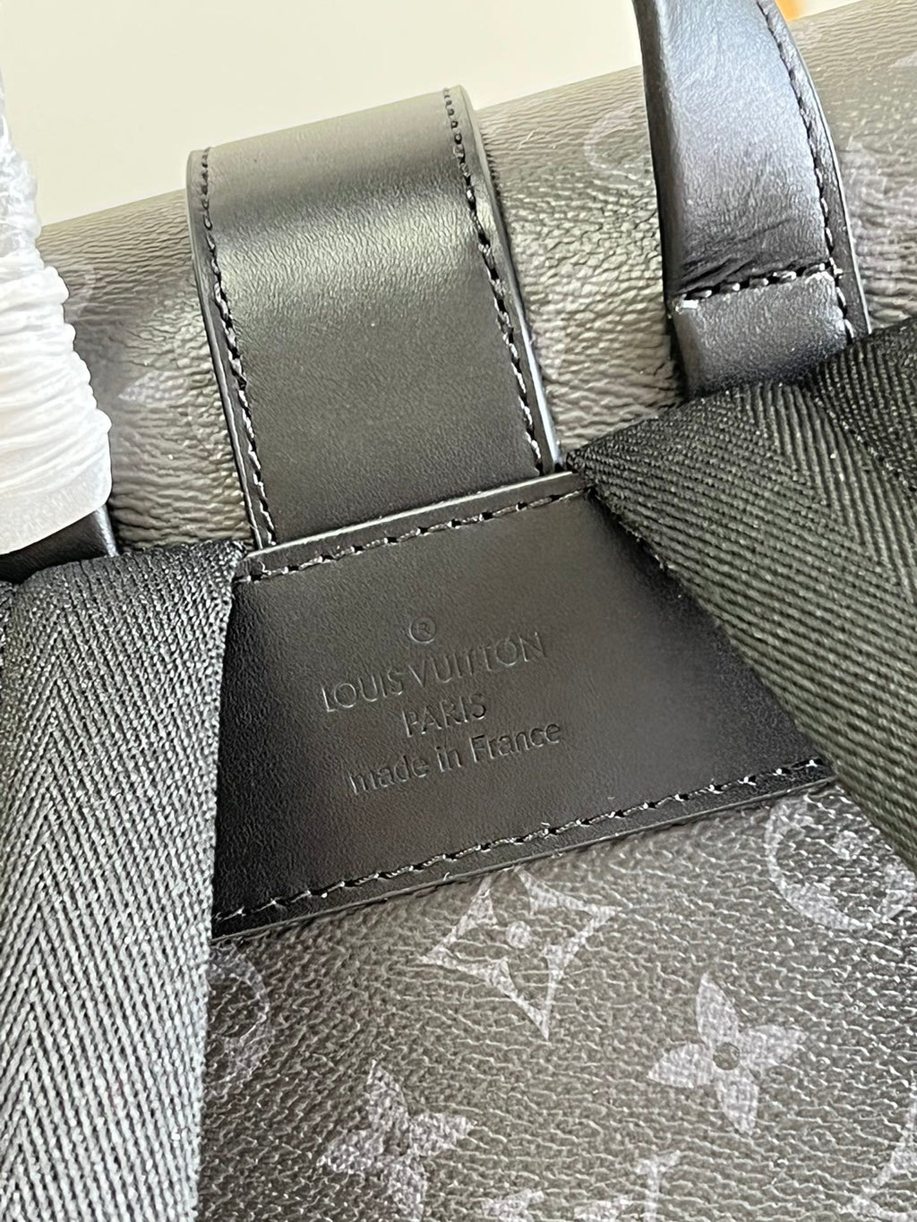 Louis Vuitton Saumur Backpack 42cm Black