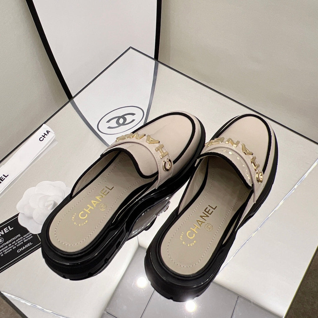 Chanel Mule Beige