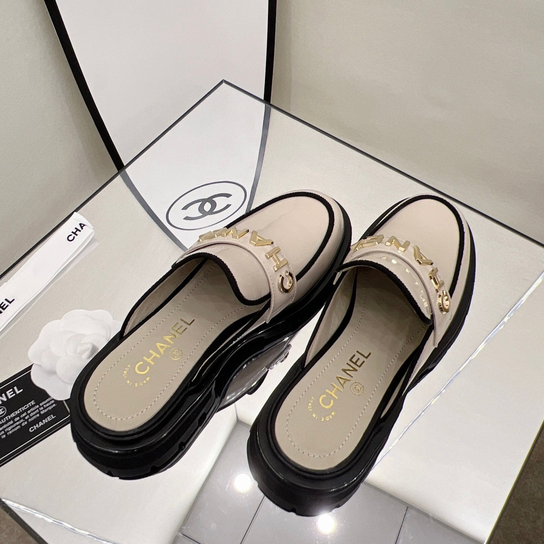 Chanel Mule Beige