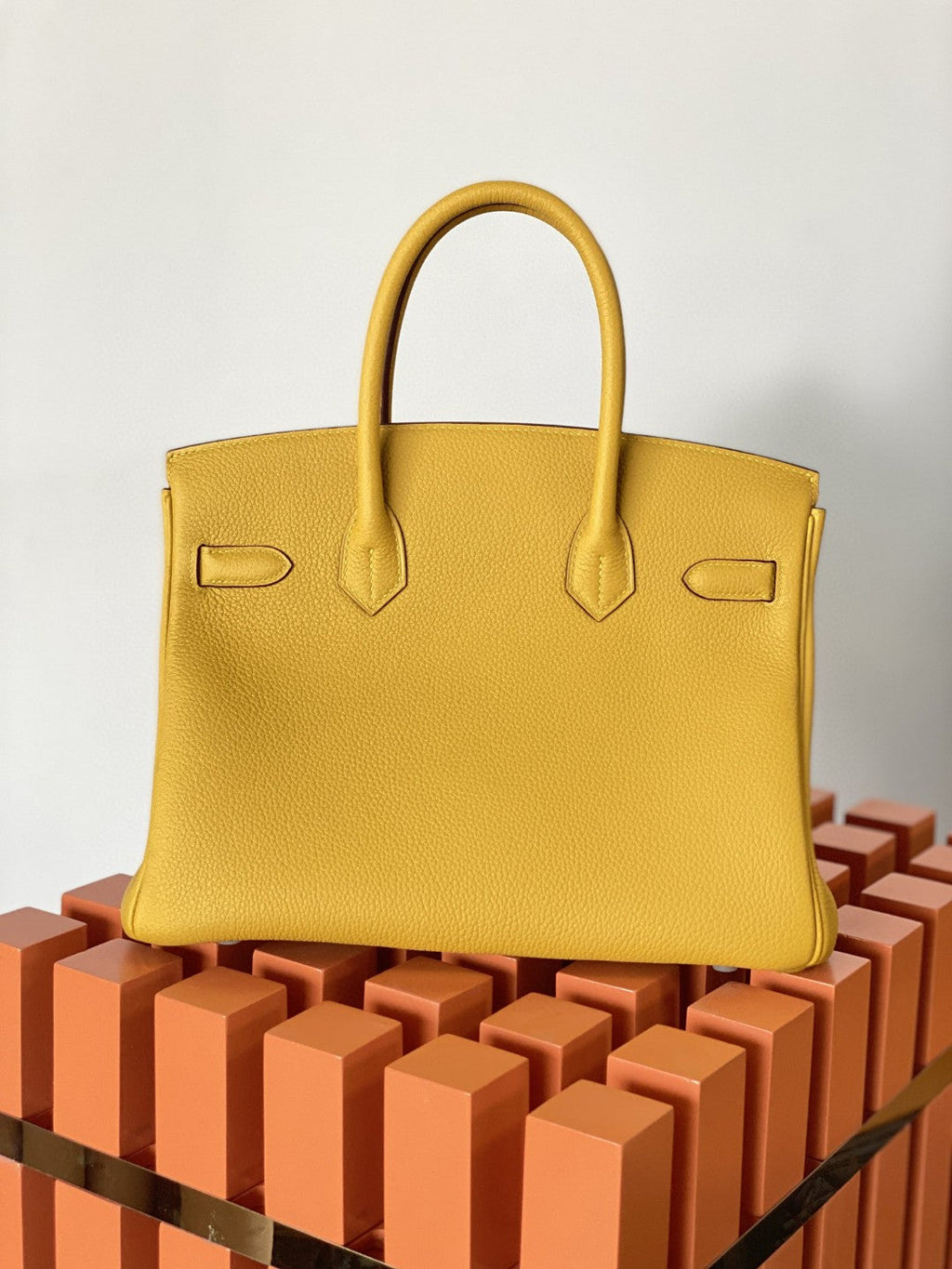 Hermes Birkin 30 Nata Swift Gold Hardware Yellow
