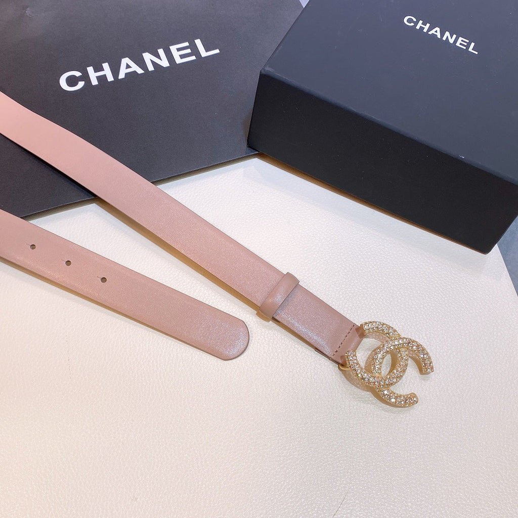 Chanel Belt With Double C Buckle