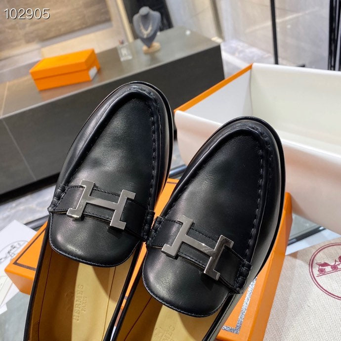 Hermes Paris Loafer Black