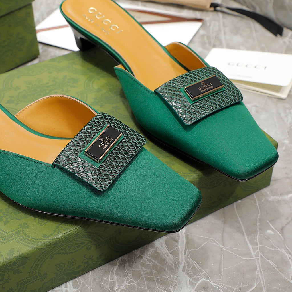 Gucci Slipper Green