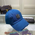 Hermes Davis H Primavera Cap Blue