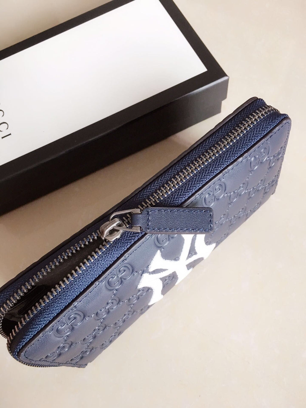 Gucci Ophidia GG Zip Around Wallet 19cm