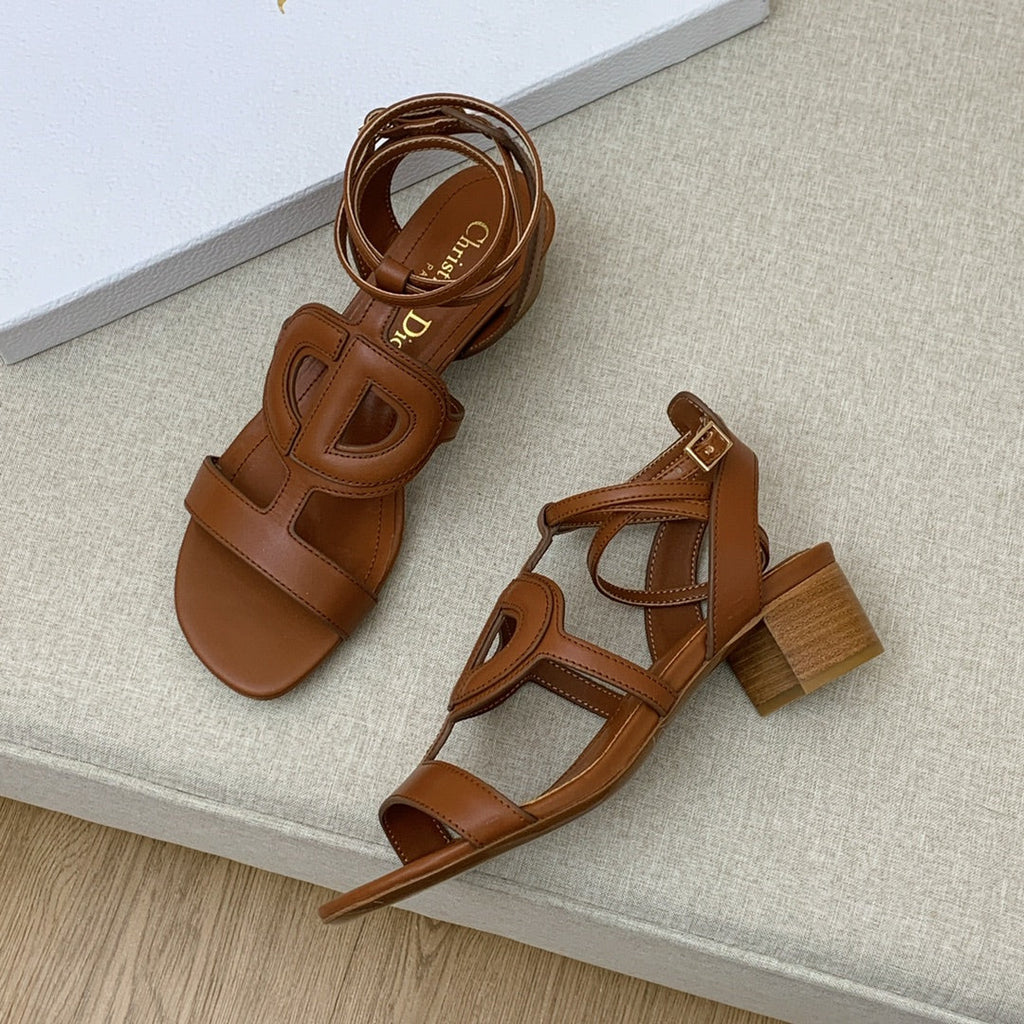 DiorAct Sandal 1.7 Inches Brown