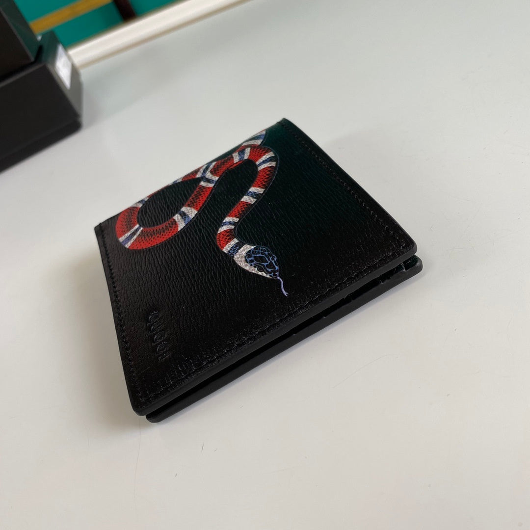 Gucci Bestiary Pouch With King Snake 11cm