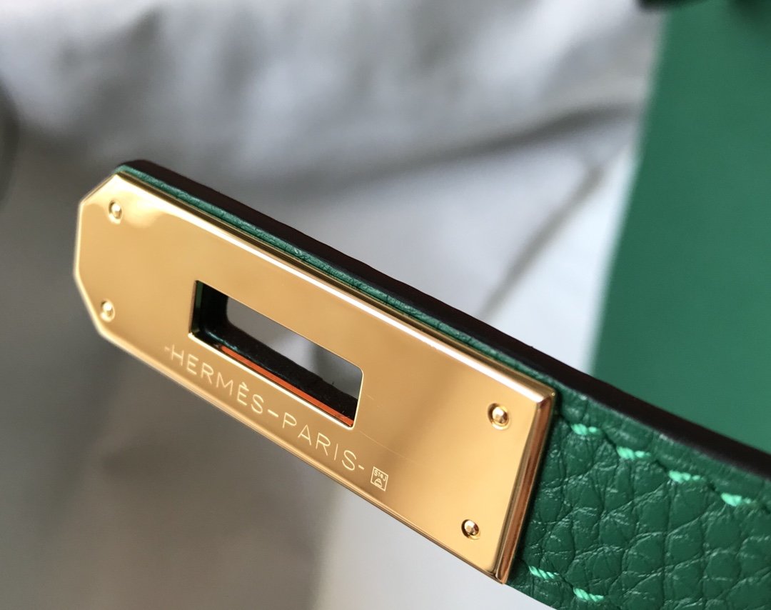 Hermes Handle Bag 30cm Green