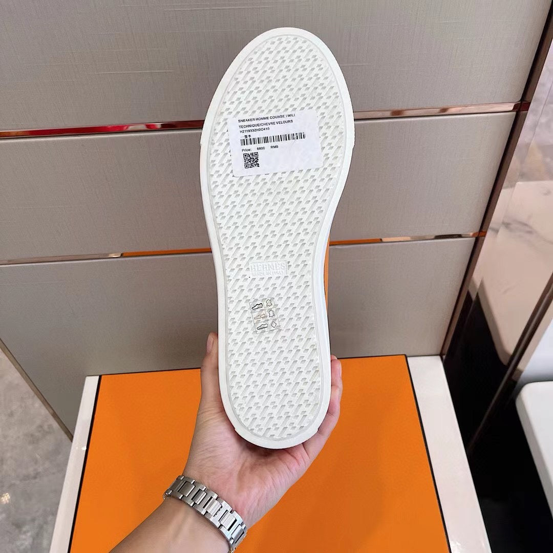 Hermes Sneaker Orange