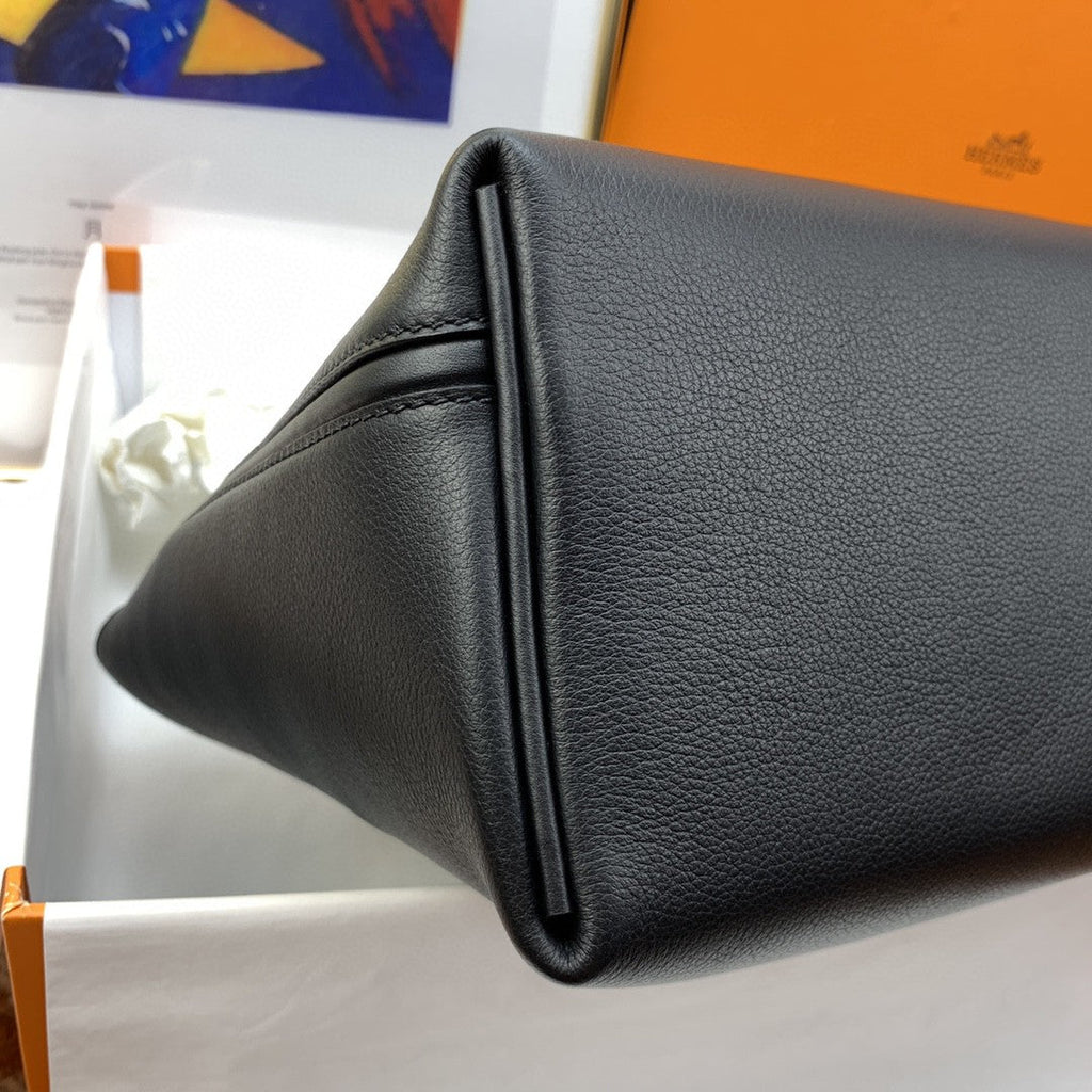 Hermes 24 24 29cm Noir Black Clémence Black