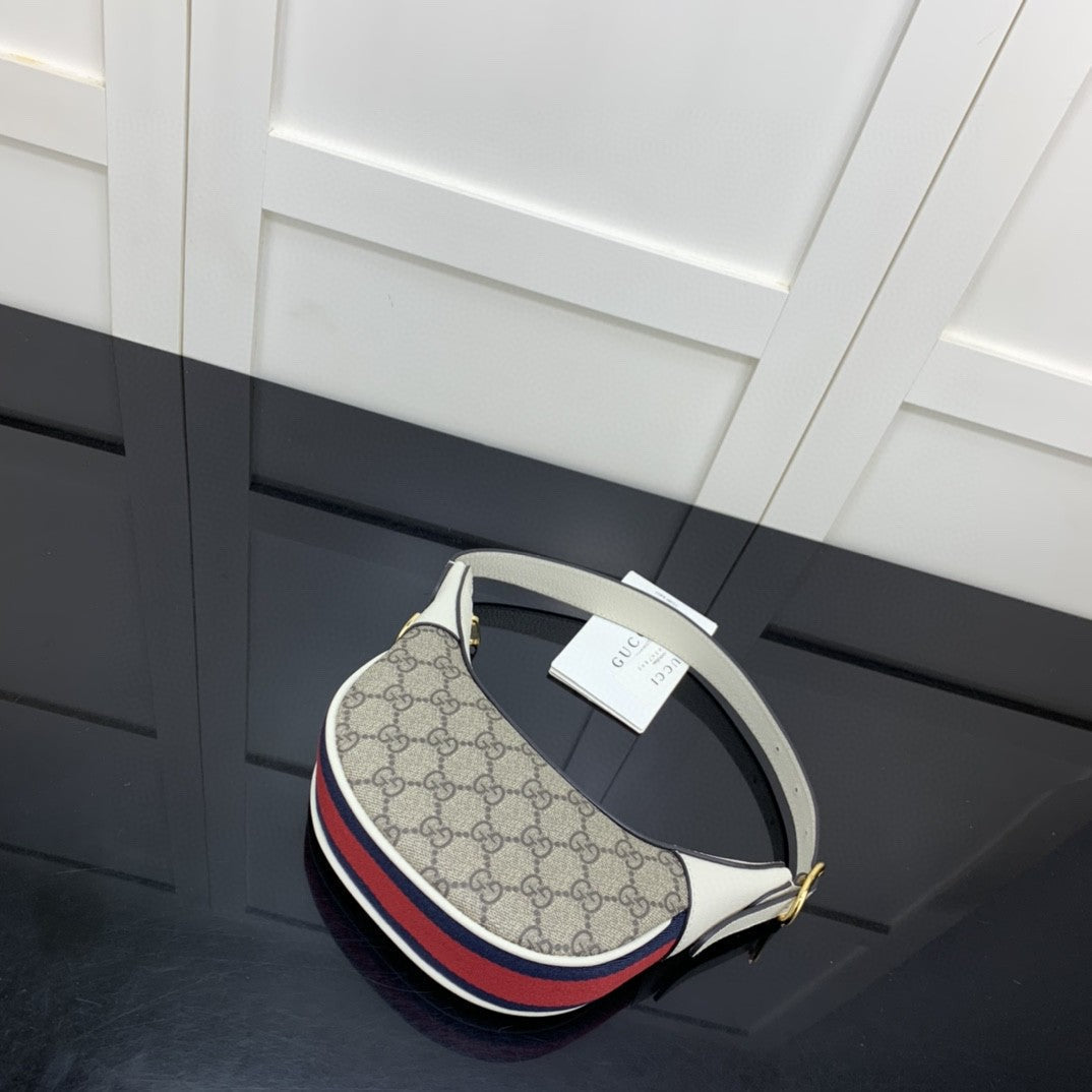 Gucci Ophidia GG Mini Bag 20cm Beige