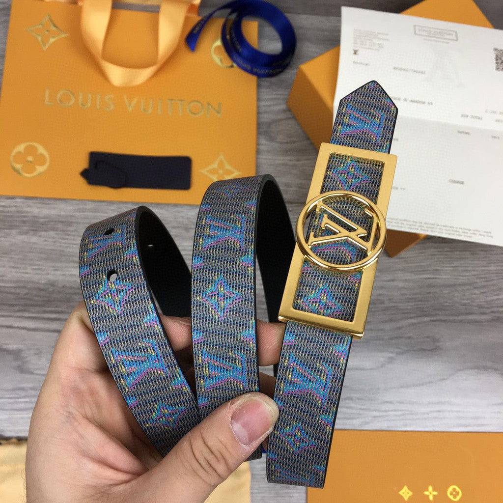 Louis Vuitton Dauphine Belt Black