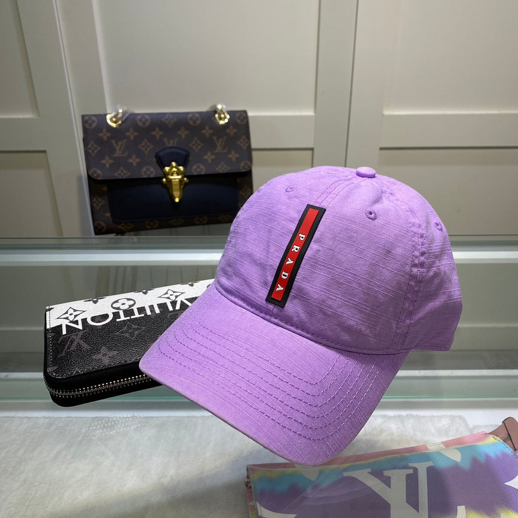 Prada Denim Baseball Cap