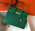 Hermes Handle Bag 30cm Green