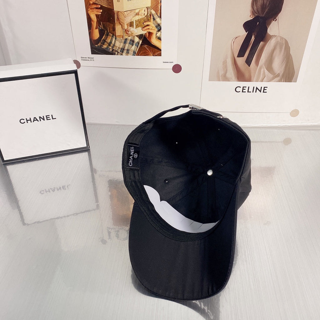 Chanel Black Cap