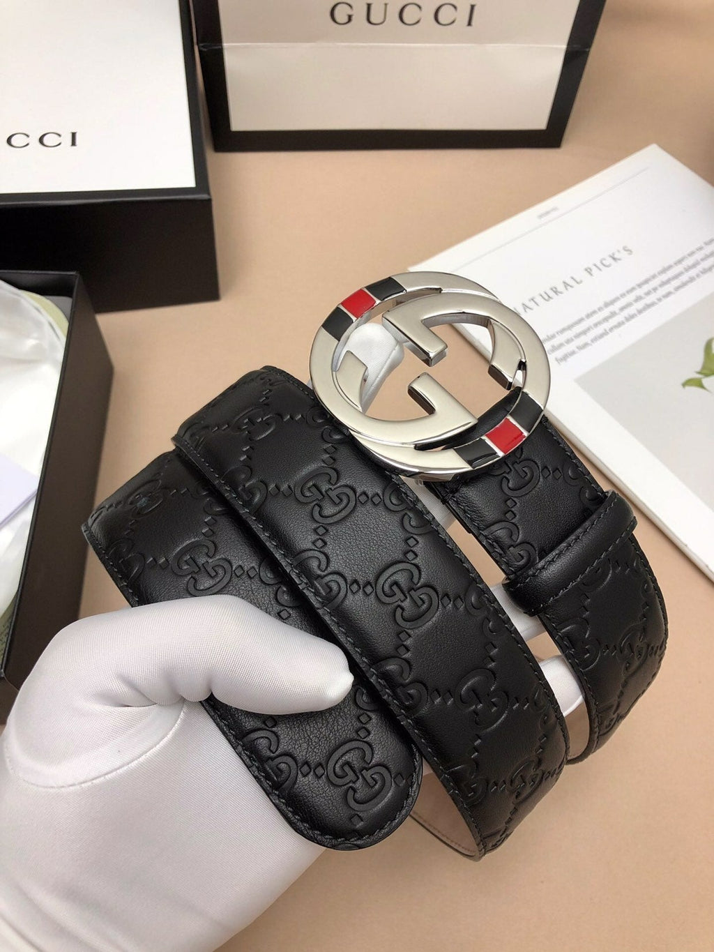 Gucci Marmont Reversible Belt