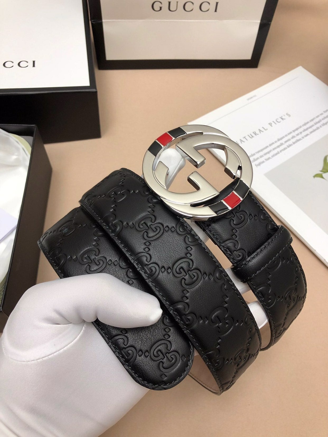 Gucci Marmont Reversible Belt