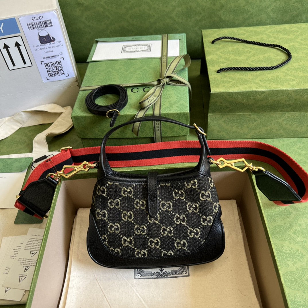 Gucci Jackie 1961 Mini Shoulder Bag 19cm Black