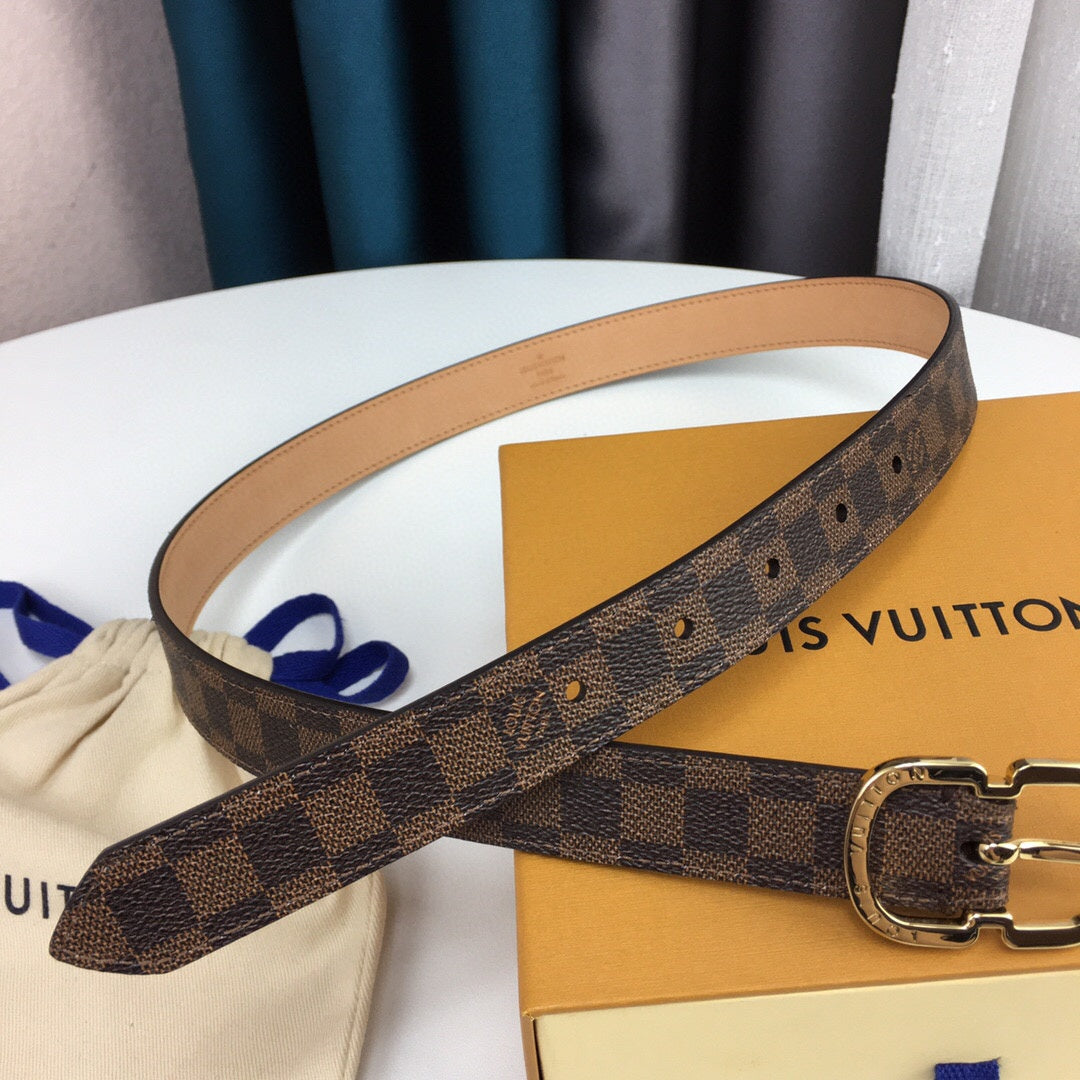 Louis Vuitton Mini Belt Brown