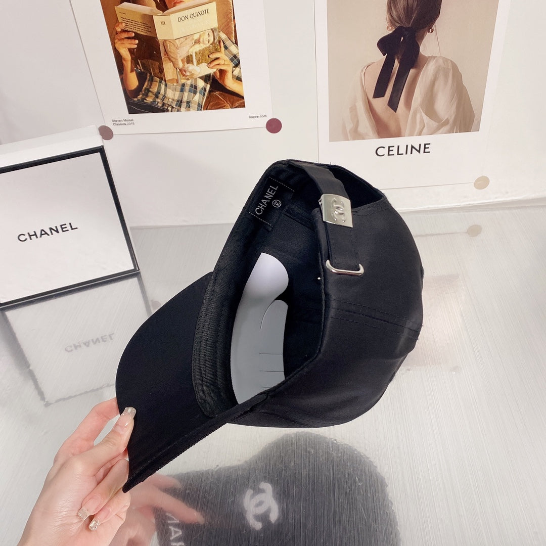 Chanel Black Cap