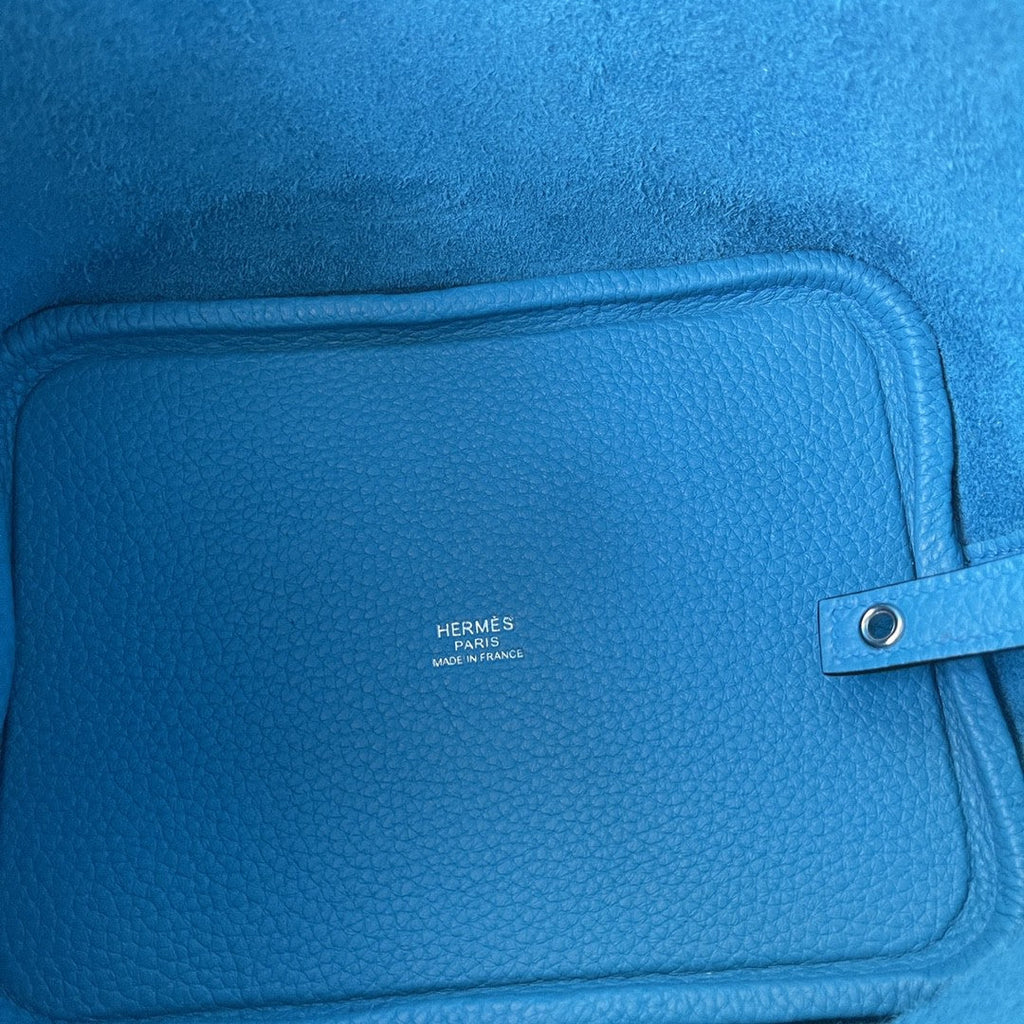 Hermes Picotin Lock 18 Bag Blue